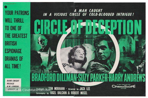 A Circle of Deception - British Movie Poster