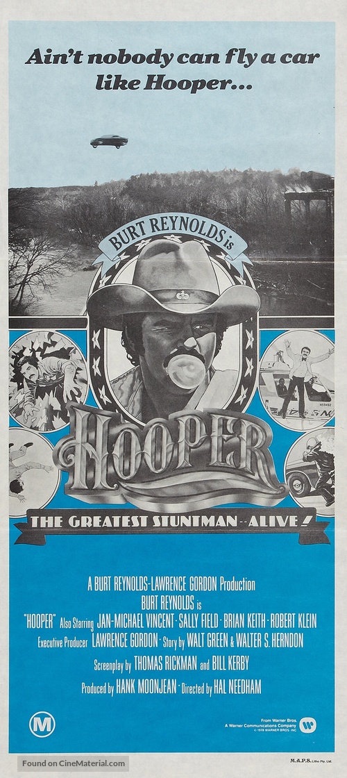 Hooper - Australian Movie Poster