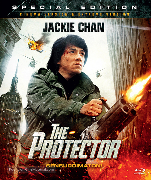 The Protector - Finnish Blu-Ray movie cover