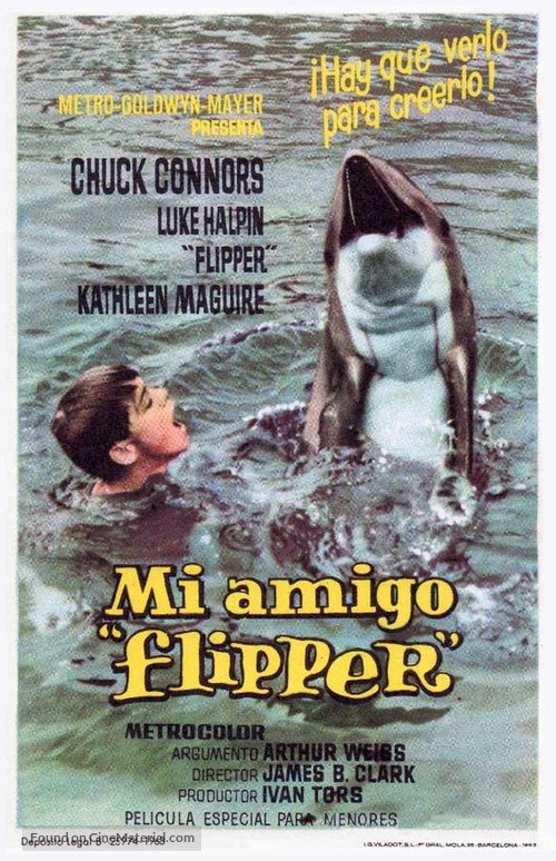 Flipper - Spanish Movie Poster