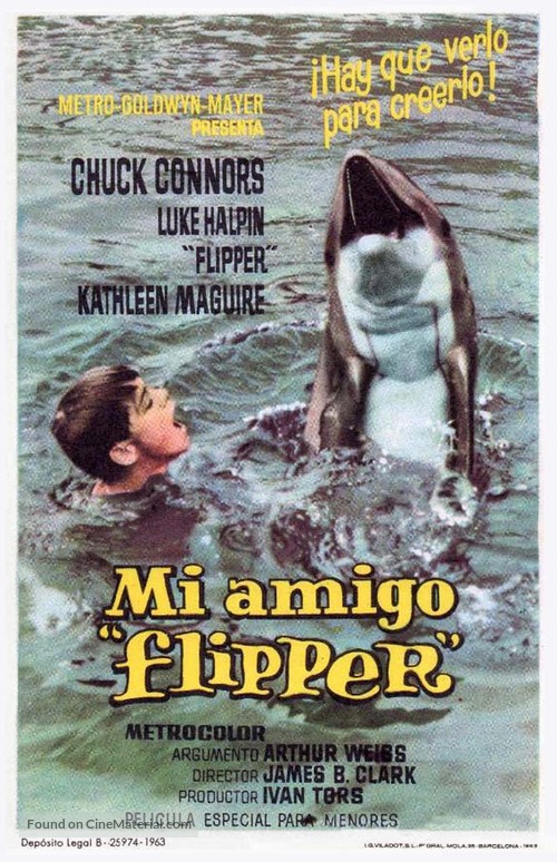 Flipper - Spanish Movie Poster