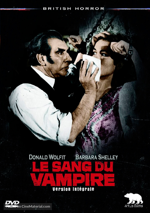 Blood of the Vampire - French Movie Cover
