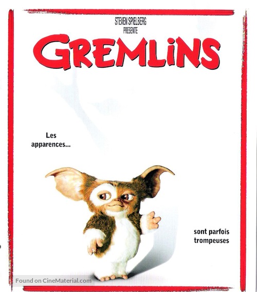 Gremlins - French Blu-Ray movie cover