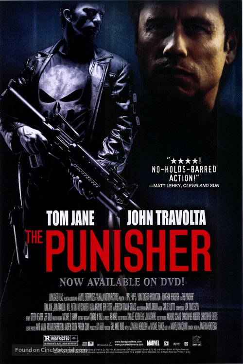 The Punisher - Video release movie poster