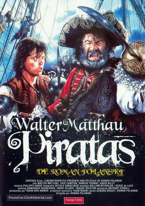 Pirates - Spanish DVD movie cover