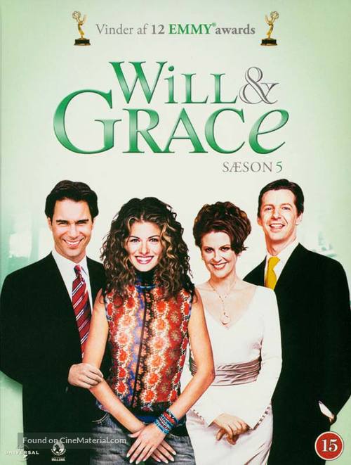 &quot;Will &amp; Grace&quot; - Danish DVD movie cover