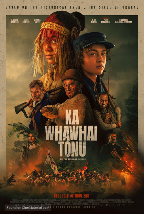 Ka Whawhai Tonu - New Zealand Movie Poster