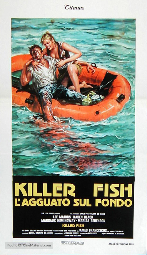 Killer Fish - Italian Movie Poster