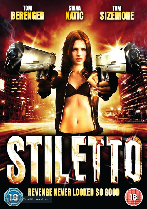 Stiletto - British DVD movie cover