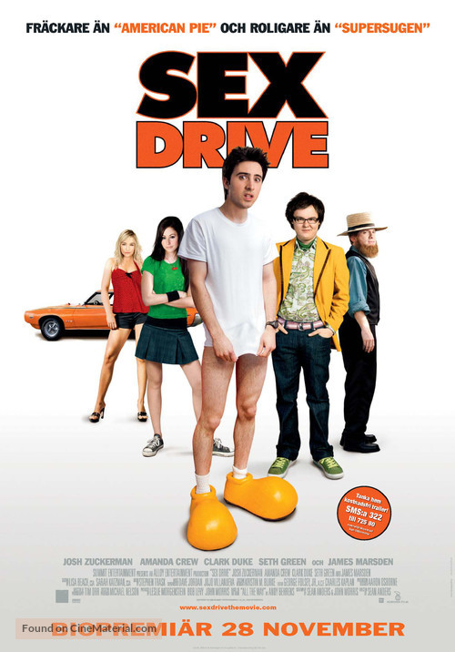 Sex Drive - Swedish Movie Poster