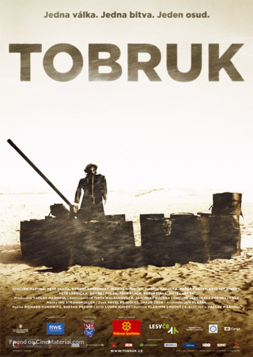 Tobruk - Czech Movie Poster