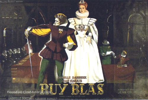 Ruy Blas - French Movie Poster