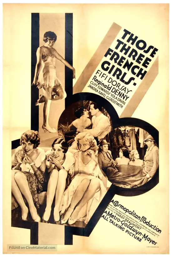 Those Three French Girls - Movie Poster