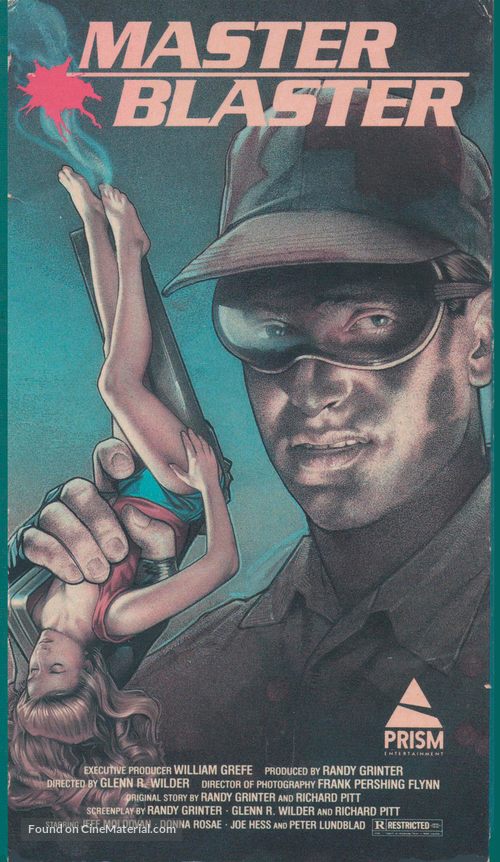 Masterblaster - VHS movie cover