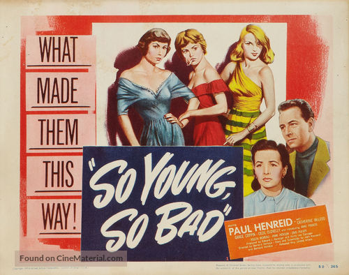 So Young So Bad - Movie Poster