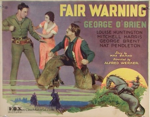 Fair Warning - Movie Poster