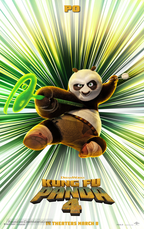 Kung Fu Panda 4 (2024) movie poster