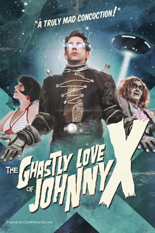 The Ghastly Love of Johnny X - DVD movie cover