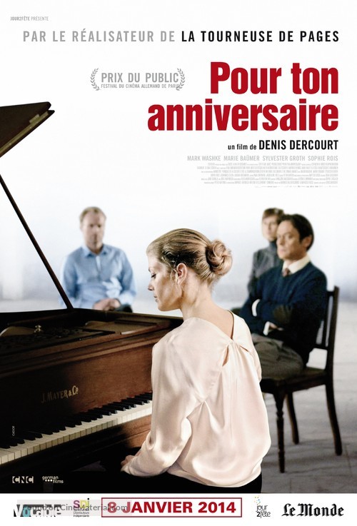 Zum Geburtstag - French Movie Poster