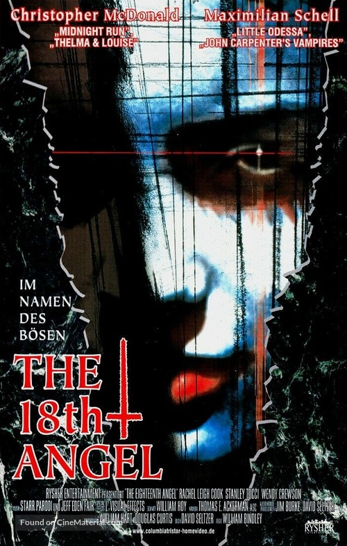 The Eighteenth Angel - German VHS movie cover