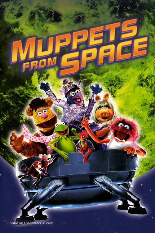 Muppets From Space - DVD movie cover