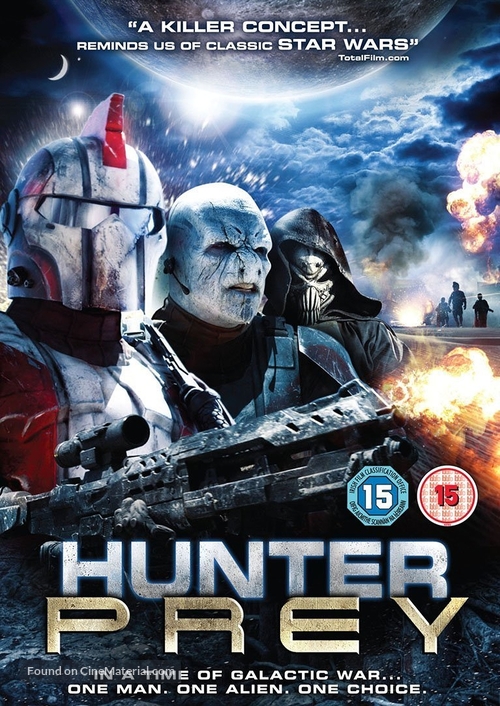 Hunter Prey - British DVD movie cover