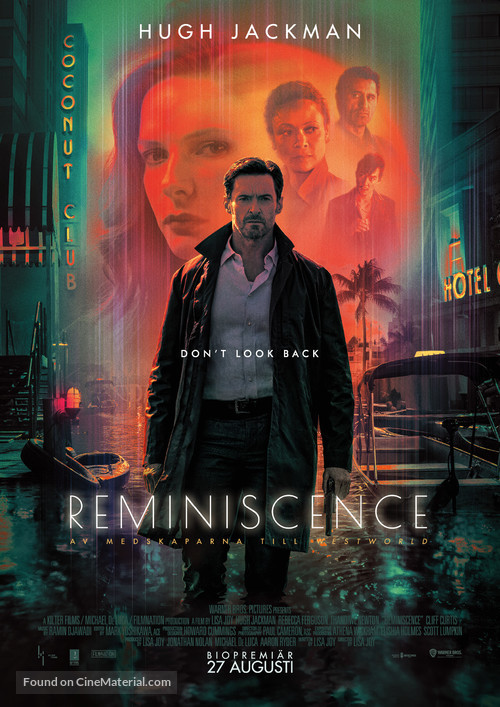 Reminiscence - Swedish Movie Poster