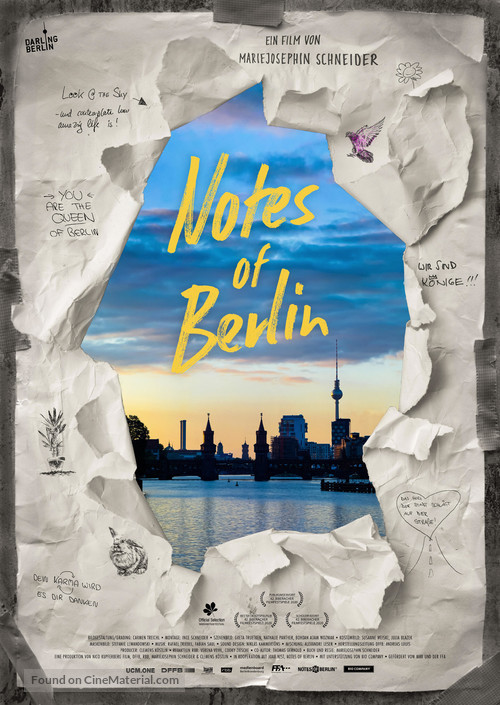 Notes of Berlin - German Movie Poster