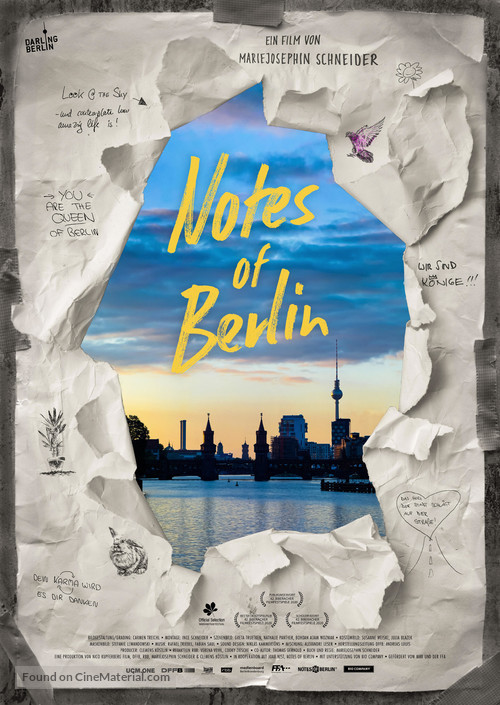 Notes of Berlin - German Movie Poster