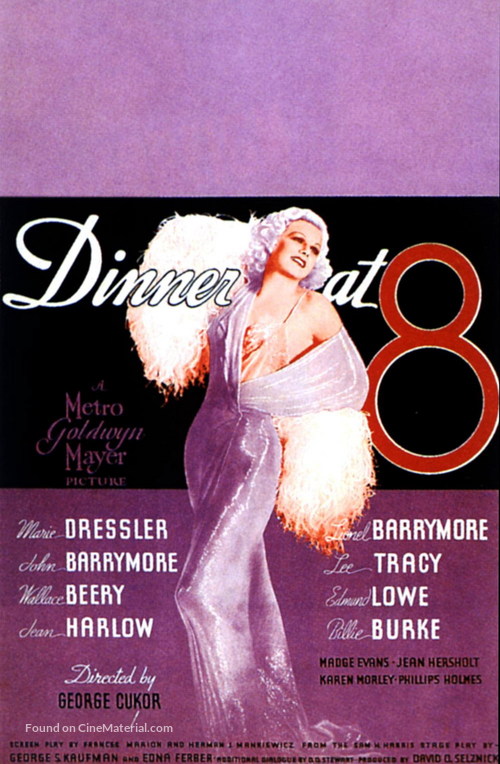 Dinner at Eight - Movie Poster