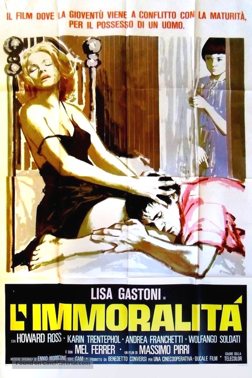 L&#039;immoralit&agrave; - Italian Movie Poster