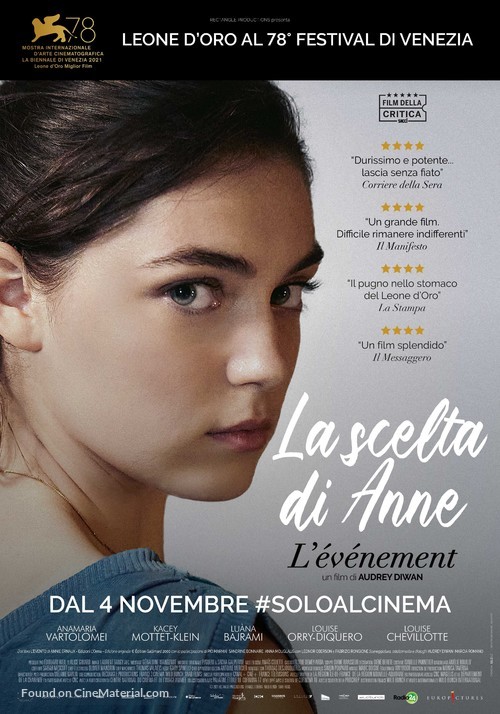 L&#039;&eacute;v&egrave;nement - Italian Movie Poster