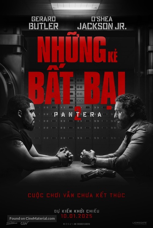 Den of Thieves 2: Pantera - Vietnamese Movie Poster