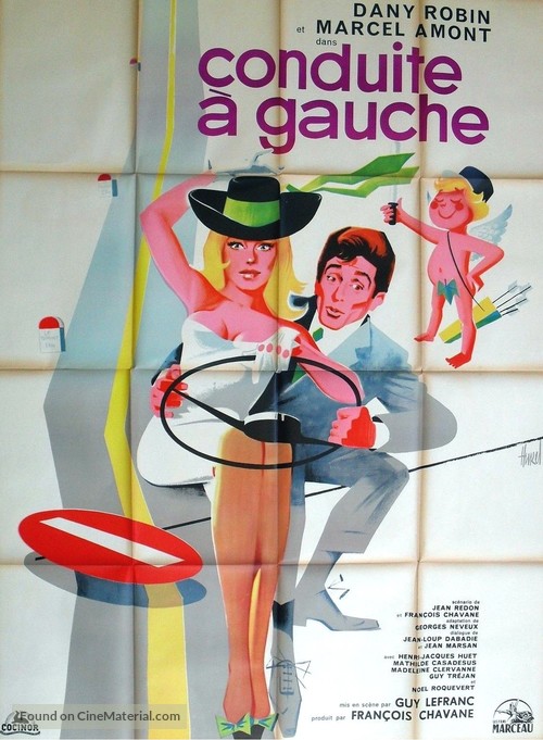 Conduite &agrave; gauche - French Movie Poster