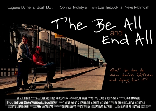The Be All and End All - British Movie Poster