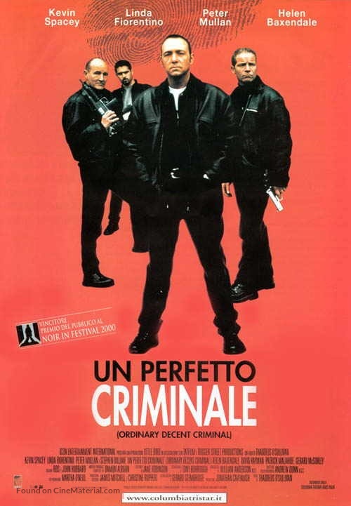 Ordinary Decent Criminal - Italian Movie Poster
