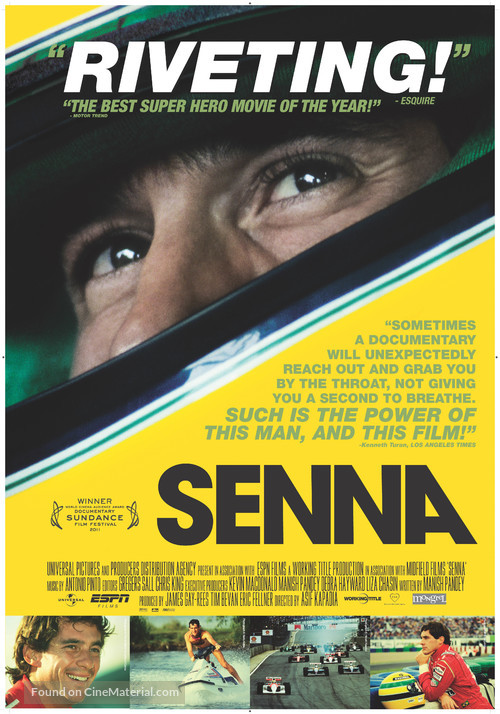 Senna - Canadian Movie Poster