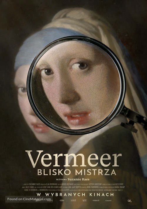 Dicht bij Vermeer - Polish Movie Poster