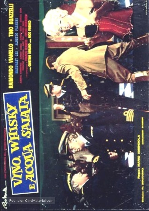 Vino whisky e acqua salata - Italian Movie Poster