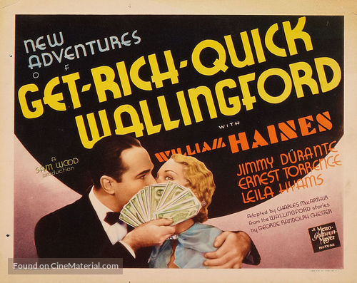 New Adventures of Get Rich Quick Wallingford - Movie Poster