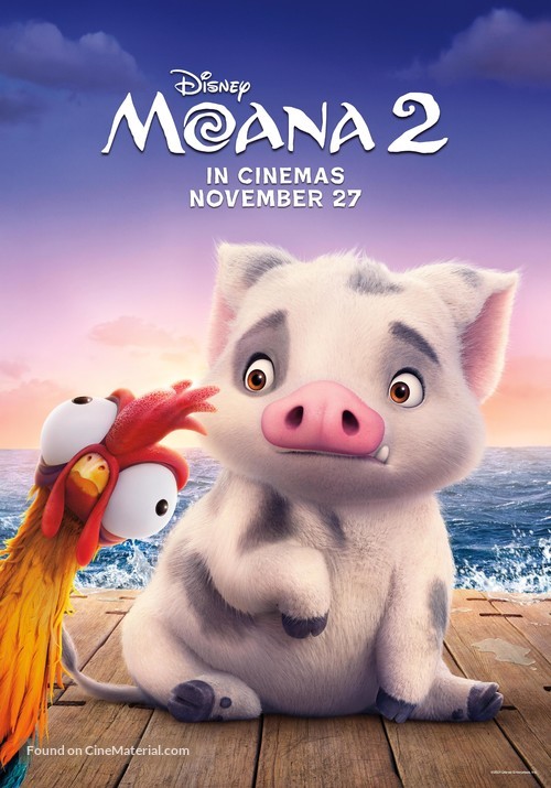 Moana 2 - British Movie Poster