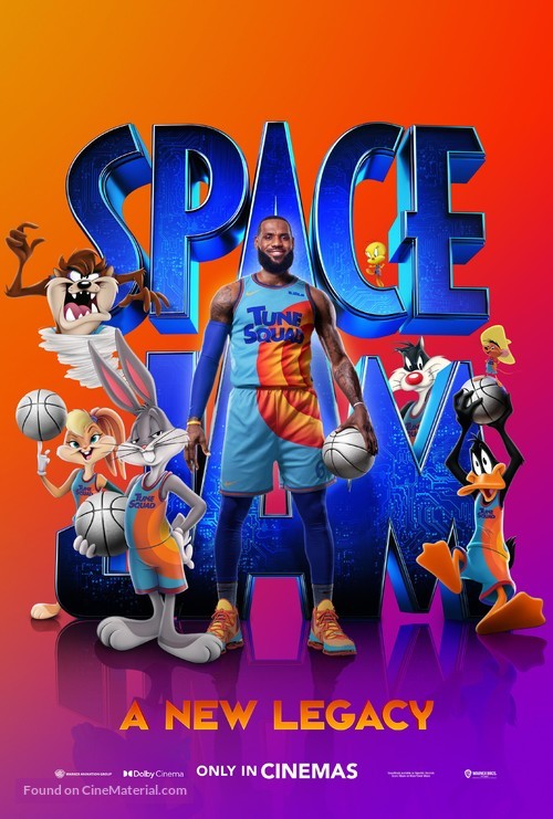 Space Jam: A New Legacy - British Movie Poster