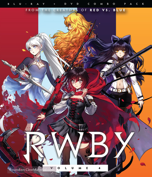 RWBY: Volume 4 - Blu-Ray movie cover