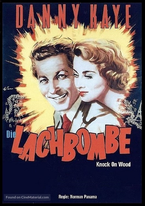 Knock on Wood - German DVD movie cover