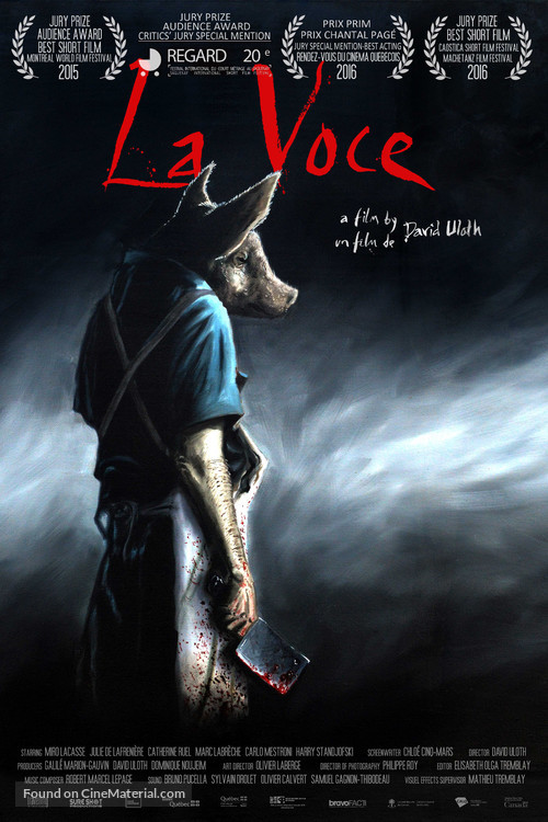 La Voce - Canadian Movie Poster