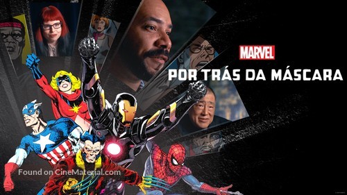 Marvel&#039;s Behind the Mask - Brazilian Movie Cover