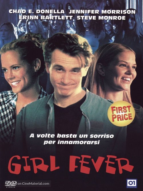 Girl Fever - Italian DVD movie cover