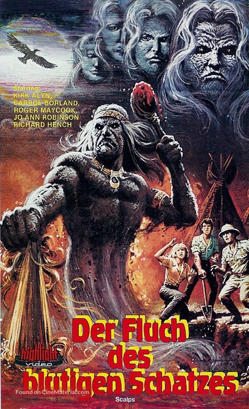 Scalps - German VHS movie cover