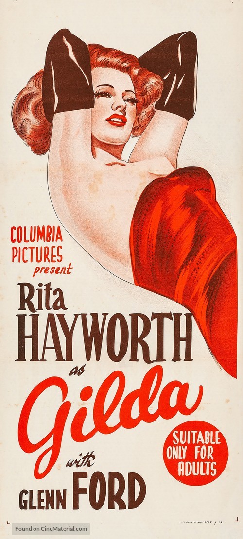 Gilda - Australian Movie Poster
