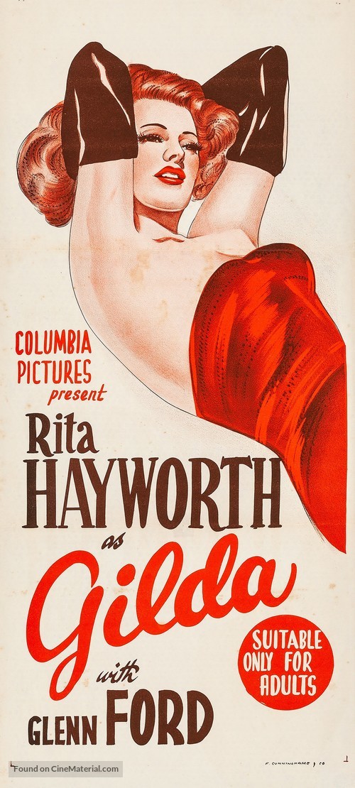 Gilda - Australian Movie Poster